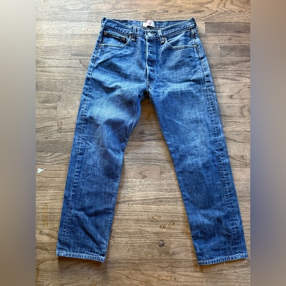 Vintage Levi's 501 Straight Leg Jeans men pants casual original jeans